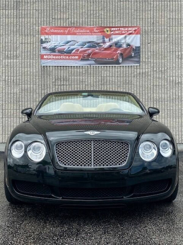 2007 Bentley Continental for sale at MOTORCARS OF DISTINCTION INC in West Palm Beach FL