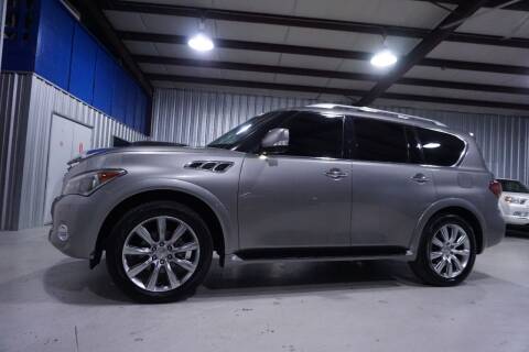 2012 Infiniti QX56 for sale at SOUTHWEST AUTO CENTER INC in Houston TX