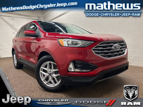 2022 Ford Edge for sale at MATHEWS DODGE INC in Marion OH