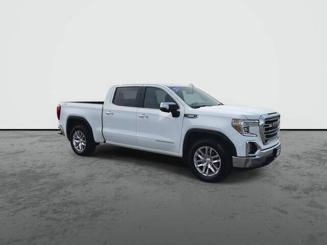 Used 2021 GMC Sierra 1500 SLT with VIN 3GTU9DET5MG422882 for sale in Council Bluffs, IA