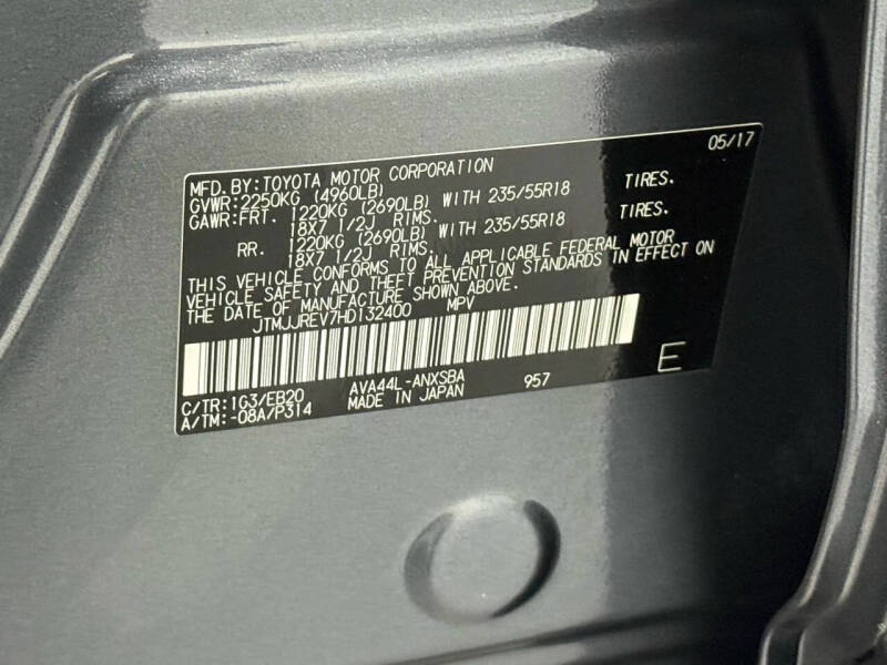 2017 Toyota RAV4 Hybrid SE