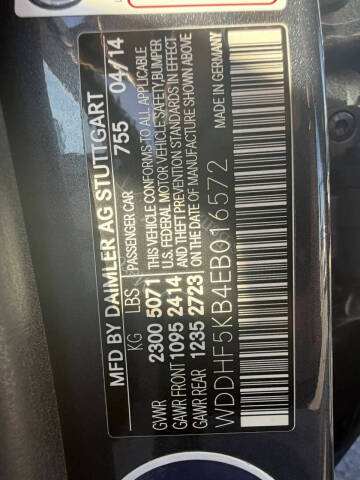 2014 Mercedes-Benz E-Class