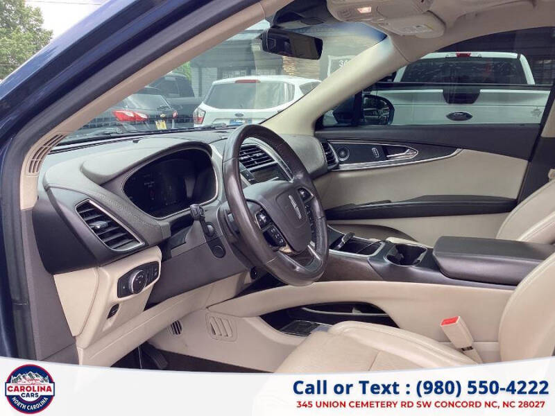 2019 Lincoln Nautilus Reserve