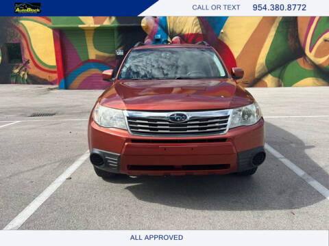 2010 Subaru Forester for sale at The Autoblock in Fort Lauderdale FL