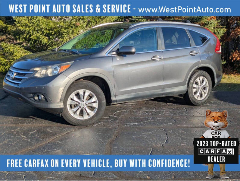 2013 Honda CR-V for sale at West Point Auto Sales & Service in Mattawan MI