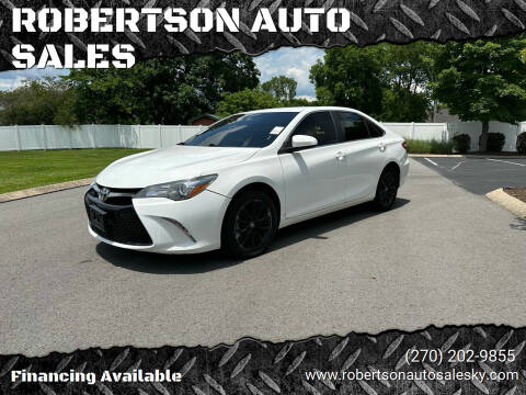 2017 Toyota Camry for sale at ROBERTSON AUTO SALES in Bowling Green KY