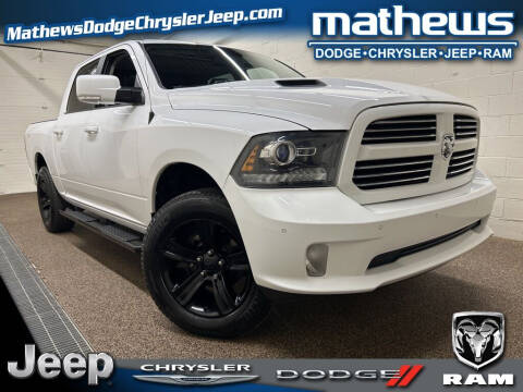 2017 RAM 1500 for sale at MATHEWS DODGE INC in Marion OH