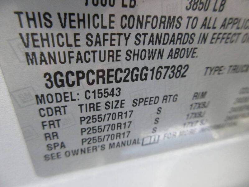 2016 Chevrolet Silverado 1500