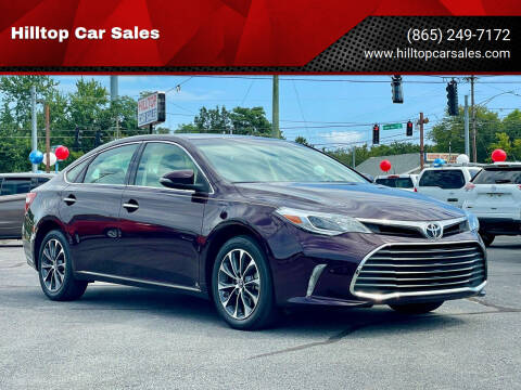 2016 Toyota Avalon for sale at Hilltop Car Sales in Knoxville TN