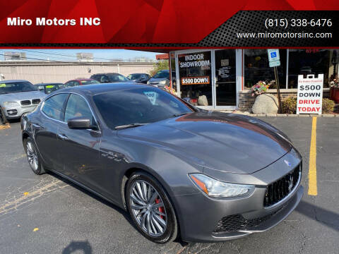 2015 Maserati Ghibli for sale at Miro Motors INC in Woodstock IL