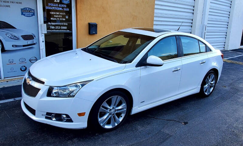 2012 Chevrolet Cruze for sale at POLLO AUTO SOLUTIONS in Miami FL