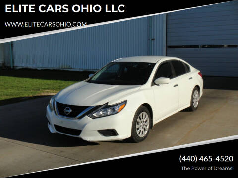 2017 Nissan Altima for sale at ELITE CARS OHIO LLC in Solon OH