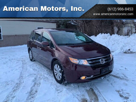2015 Honda Odyssey for sale at American Motors, Inc. in Farmington MN