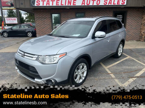 2015 Mitsubishi Outlander for sale at Stateline Auto Sales in South Beloit IL