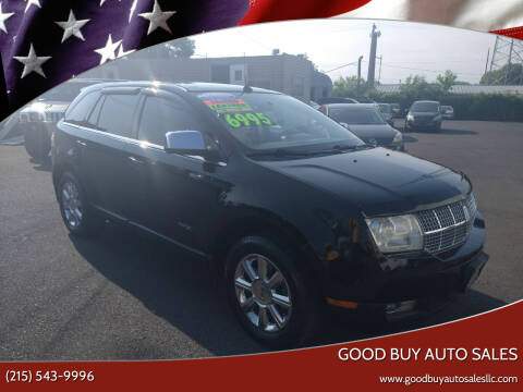 2007 Lincoln MKX for sale at Good Buy Auto Sales in Philadelphia PA