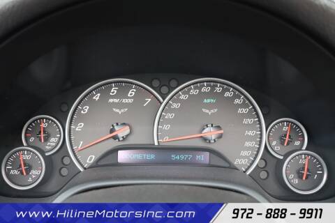 2009 Chevrolet Corvette for sale at HILINE MOTORS in Plano TX