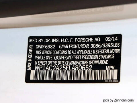 2015 Porsche Cayenne Turbo