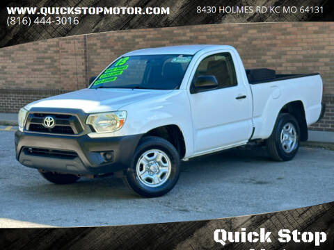 2013 Toyota Tacoma for sale at Quick Stop Motors in Kansas City MO