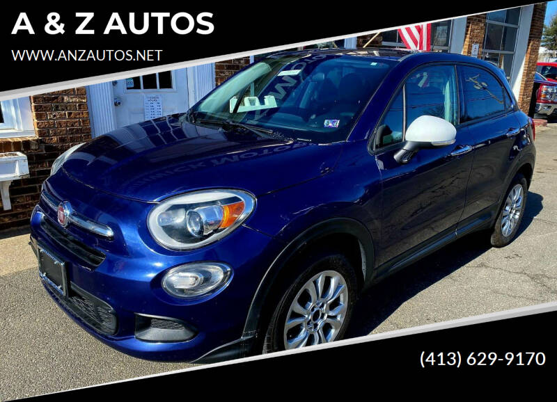 2016 FIAT 500X for sale at A & Z AUTOS in Westfield MA