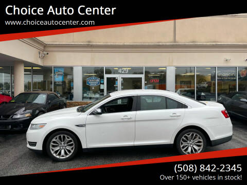 2013 Ford Taurus for sale at Choice Auto Center in Shrewsbury MA