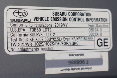 2019 Subaru Forester Sport