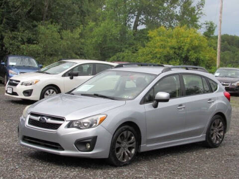 2012 Subaru Impreza for sale at CROSS COUNTRY ENTERPRISES in Hop Bottom PA
