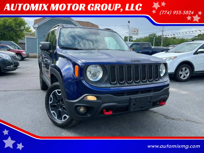2016 Jeep Renegade for sale at AUTOMIX MOTOR GROUP, LLC in Swansea MA