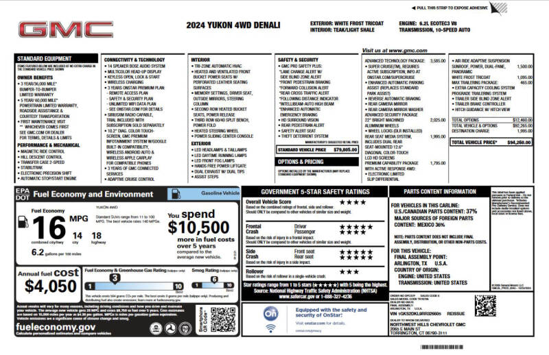 2024 GMC Yukon Denali