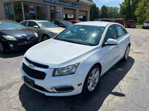 2015 Chevrolet Cruze for sale at USA Auto Sales & Services, LLC in Mason OH