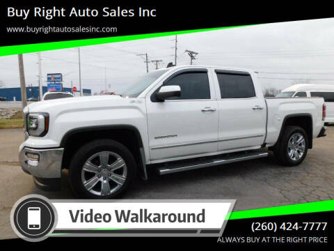 2017 GMC Sierra 1500 for sale at Buy Right Auto Sales Inc in Fort Wayne IN