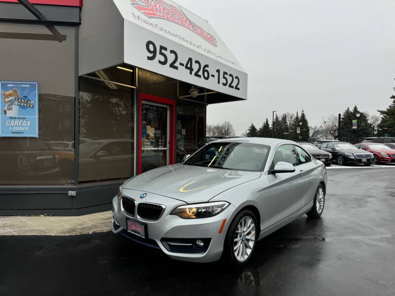 2016 BMW 2 Series for sale at Mainstreet Motor Company in Hopkins MN