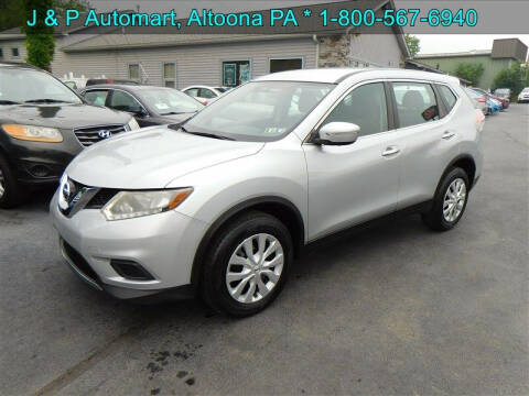 2015 Nissan Rogue for sale at J & P Auto Mart in Altoona PA