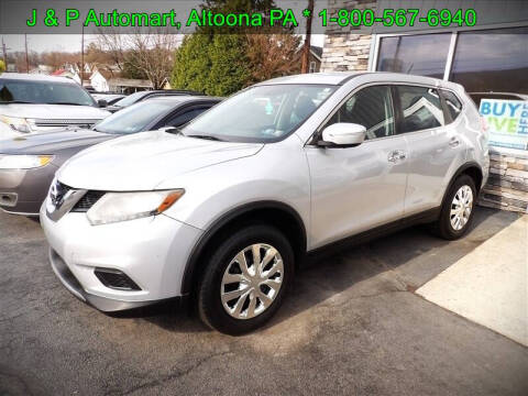 2015 Nissan Rogue for sale at J & P Auto Mart in Altoona PA