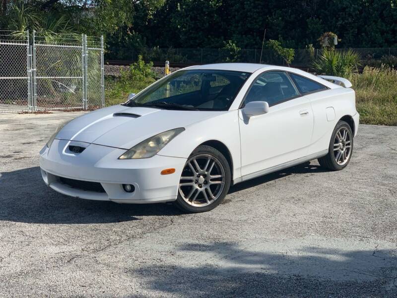 2000 Toyota Celica for sale at G&B Auto Sales in Lake Worth FL