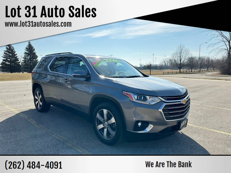 2019 Chevrolet Traverse for sale at Lot 31 Auto Sales in Kenosha WI