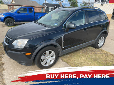 2012 Chevrolet Captiva Sport for sale at 3W Motor Company in Fritch TX