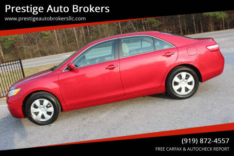 2009 Toyota Camry for sale at Prestige Auto Brokers in Raleigh NC