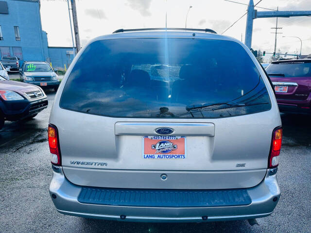 2002 Ford Windstar for sale at Lang Autosports in Lynnwood, WA