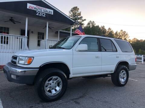 1999 Toyota 4Runner for sale at CVC AUTO SALES in Durham NC