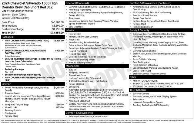 2024 Chevrolet Silverado 1500