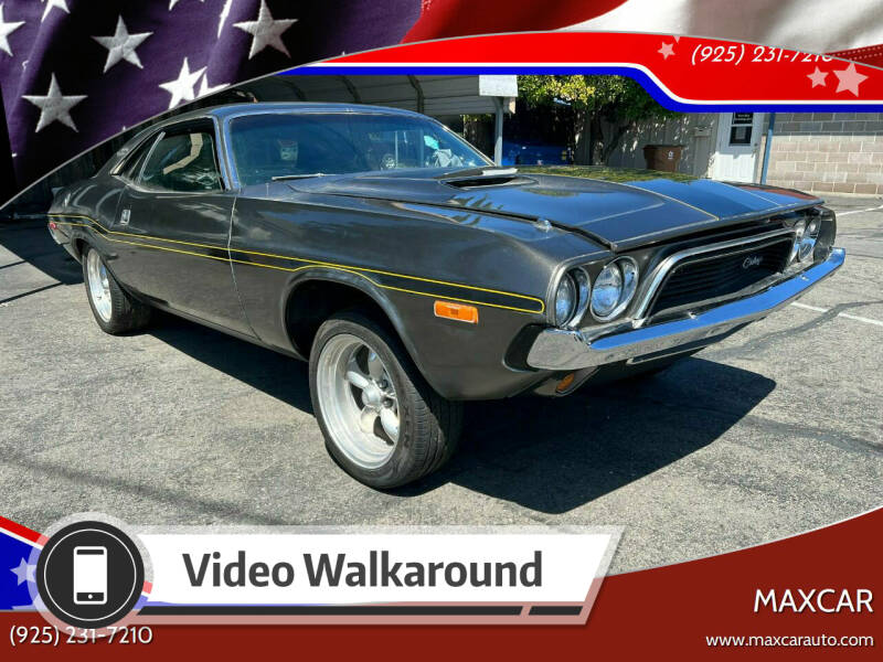 1973 Dodge Challenger for sale at Maxcar in Walnut Creek CA