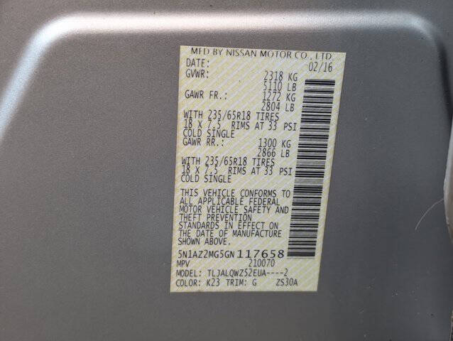 2016 Nissan Murano SV