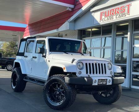 2017 Jeep Wrangler Unlimited for sale at Furrst Class Cars LLC  - Independence Blvd. in Charlotte NC