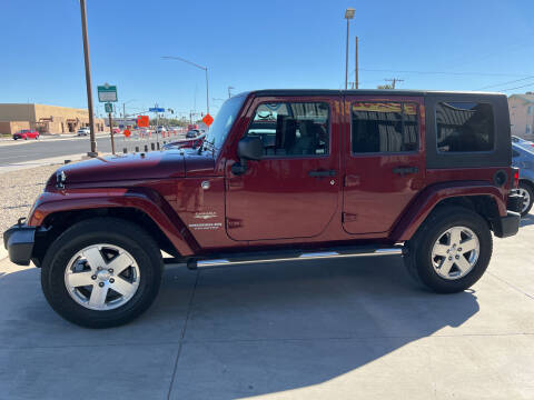 2009 Jeep Wrangler Unlimited for sale at U SAVE CAR SALES in Calexico CA