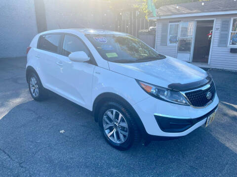 2016 Kia Sportage for sale at InterCars Auto Sales in Somerville MA