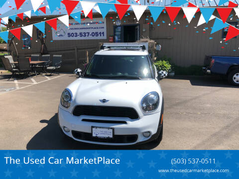 2012 MINI Cooper Countryman for sale at The Used Car MarketPlace in Newberg OR