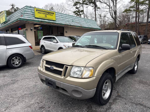 2002 Ford Explorer Sport for sale at PANIAGUA AUTOMOTIVE in Chattanooga TN