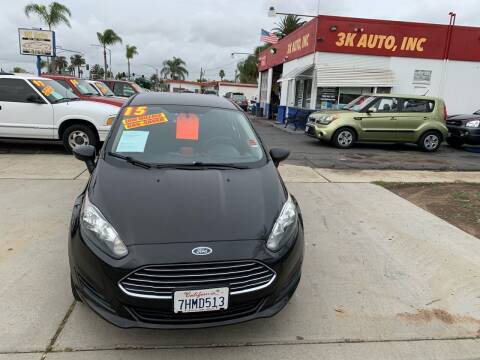 2015 Ford Fiesta for sale at 3K Auto in Escondido CA