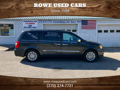 2012 Chrysler Town and Country for sale at Rowe Used Cars in Beaver Dam KY