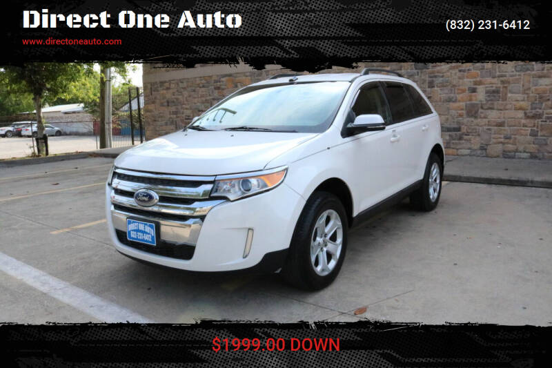 2014 Ford Edge for sale at Direct One Auto in Houston TX